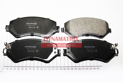 DBP1576 DYNAMATRIX Комплект тормозных колодок, дисковый тормоз