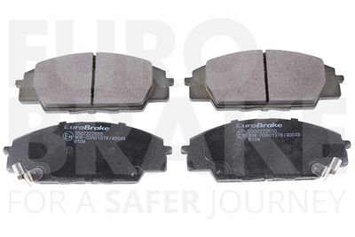 5502222655 EUROBRAKE Комплект тормозных колодок, дисковый тормоз