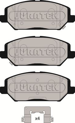 JCP8270 JURATEK Комплект тормозных колодок, дисковый тормоз