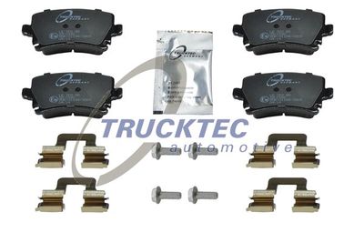 0735138 TRUCKTEC AUTOMOTIVE Комплект тормозных колодок, дисковый тормоз