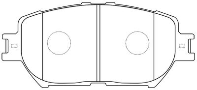 FP1052 FIT Комплект тормозных колодок, дисковый тормоз