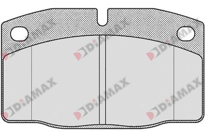 N09200 DIAMAX Комплект тормозных колодок, дисковый тормоз