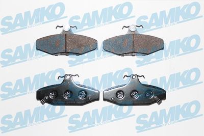 5SP1018 SAMKO Комплект тормозных колодок, дисковый тормоз