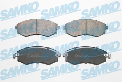 5SP640 SAMKO Комплект тормозных колодок, дисковый тормоз