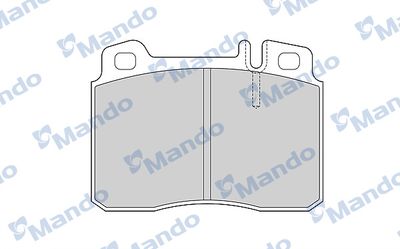MBF015659 MANDO Комплект тормозных колодок, дисковый тормоз