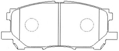 FP1005 FIT Комплект тормозных колодок, дисковый тормоз