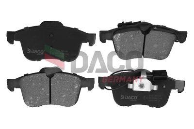 321024 DACO Germany Комплект тормозных колодок, дисковый тормоз