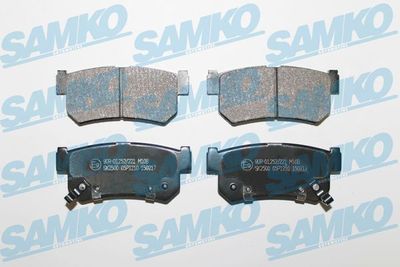 5SP1210 SAMKO Комплект тормозных колодок, дисковый тормоз