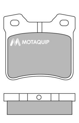 LVXL984 MOTAQUIP Комплект тормозных колодок, дисковый тормоз