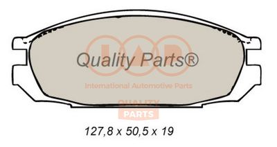 70413030 IAP QUALITY PARTS Комплект тормозных колодок, дисковый тормоз