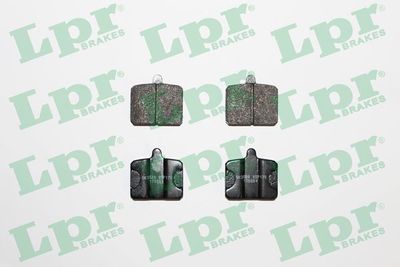 05P170 LPR Комплект тормозных колодок, дисковый тормоз