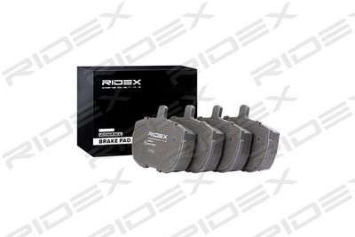 402B0795 RIDEX Комплект тормозных колодок, дисковый тормоз