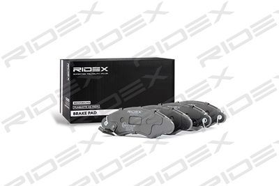 402B0387 RIDEX Комплект тормозных колодок, дисковый тормоз