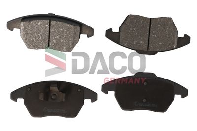 321953 DACO Germany Комплект тормозных колодок, дисковый тормоз