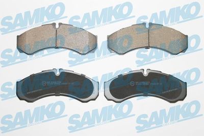 5SP955 SAMKO Комплект тормозных колодок, дисковый тормоз
