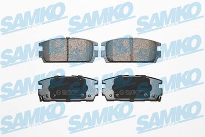 5SP1290 SAMKO Комплект тормозных колодок, дисковый тормоз