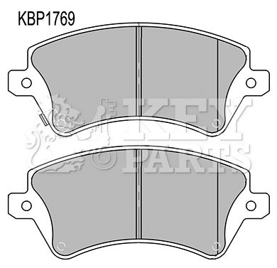KBP1769 KEY PARTS Комплект тормозных колодок, дисковый тормоз