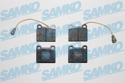 5SP155 SAMKO Комплект тормозных колодок, дисковый тормоз