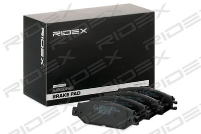 402B0995 RIDEX Комплект тормозных колодок, дисковый тормоз