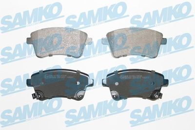 5SP1623 SAMKO Комплект тормозных колодок, дисковый тормоз