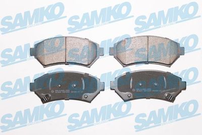 5SP1054 SAMKO Комплект тормозных колодок, дисковый тормоз