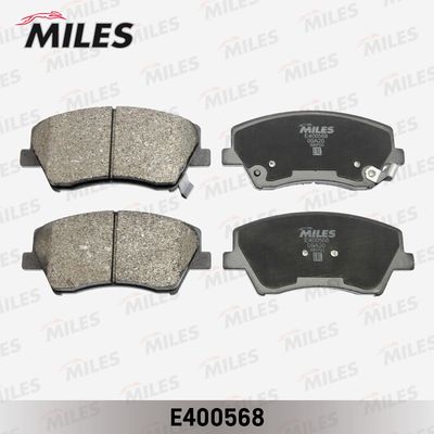 E400568 MILES Комплект тормозных колодок, дисковый тормоз