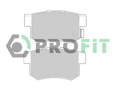 50000956 PROFIT Комплект тормозных колодок, дисковый тормоз