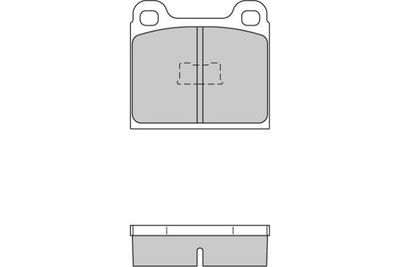 120091 E.T.F. Комплект тормозных колодок, дисковый тормоз