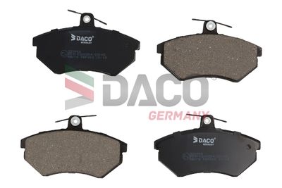 329968 DACO Germany Комплект тормозных колодок, дисковый тормоз