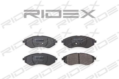 402B0229 RIDEX Комплект тормозных колодок, дисковый тормоз