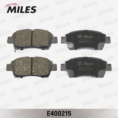E400215 MILES Комплект тормозных колодок, дисковый тормоз
