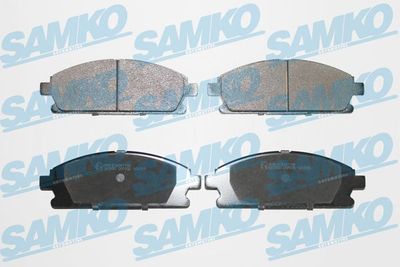 5SP935 SAMKO Комплект тормозных колодок, дисковый тормоз