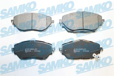 5SP2068 SAMKO Комплект тормозных колодок, дисковый тормоз