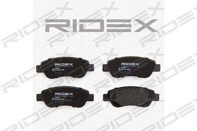 402B0085 RIDEX Комплект тормозных колодок, дисковый тормоз