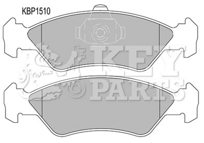 KBP1510 KEY PARTS Комплект тормозных колодок, дисковый тормоз