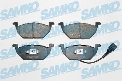5SP692 SAMKO Комплект тормозных колодок, дисковый тормоз
