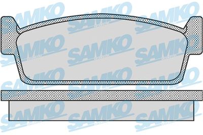 5SP925 SAMKO Комплект тормозных колодок, дисковый тормоз