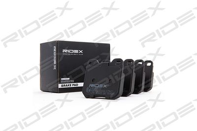 402B0038 RIDEX Комплект тормозных колодок, дисковый тормоз