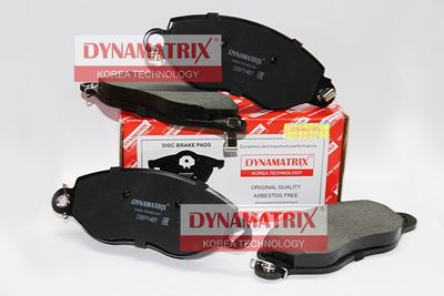 DBP1461 DYNAMATRIX Комплект тормозных колодок, дисковый тормоз