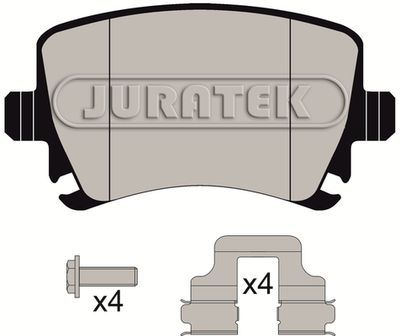 JCP1636 JURATEK Комплект тормозных колодок, дисковый тормоз
