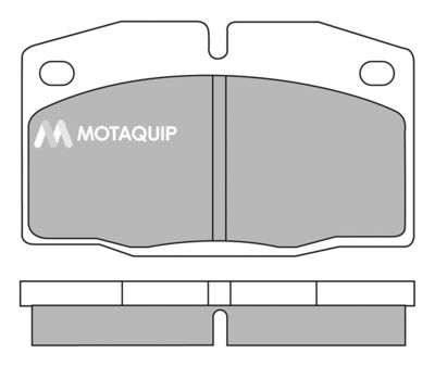 LVXL565 MOTAQUIP Комплект тормозных колодок, дисковый тормоз