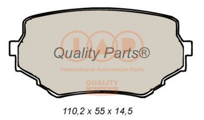 70416052 IAP QUALITY PARTS Комплект тормозных колодок, дисковый тормоз