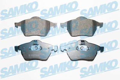 5SP635 SAMKO Комплект тормозных колодок, дисковый тормоз