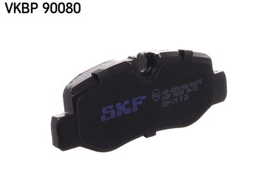 VKBP90080 SKF Комплект тормозных колодок, дисковый тормоз