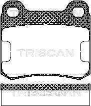 811023995 TRISCAN Комплект тормозных колодок, дисковый тормоз