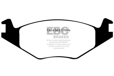 DP21084 EBC Brakes Комплект тормозных колодок, дисковый тормоз