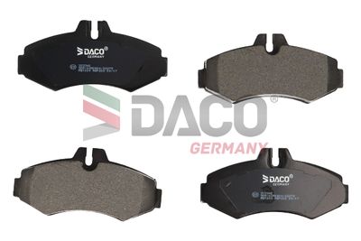 323340 DACO Germany Комплект тормозных колодок, дисковый тормоз