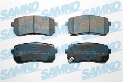 5SP2046 SAMKO Комплект тормозных колодок, дисковый тормоз