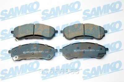 5SP2249 SAMKO Комплект тормозных колодок, дисковый тормоз