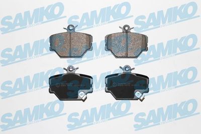 5SP761 SAMKO Комплект тормозных колодок, дисковый тормоз